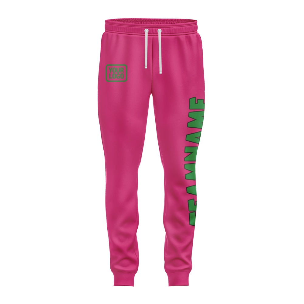 Custom Pink Emerald Green Pants