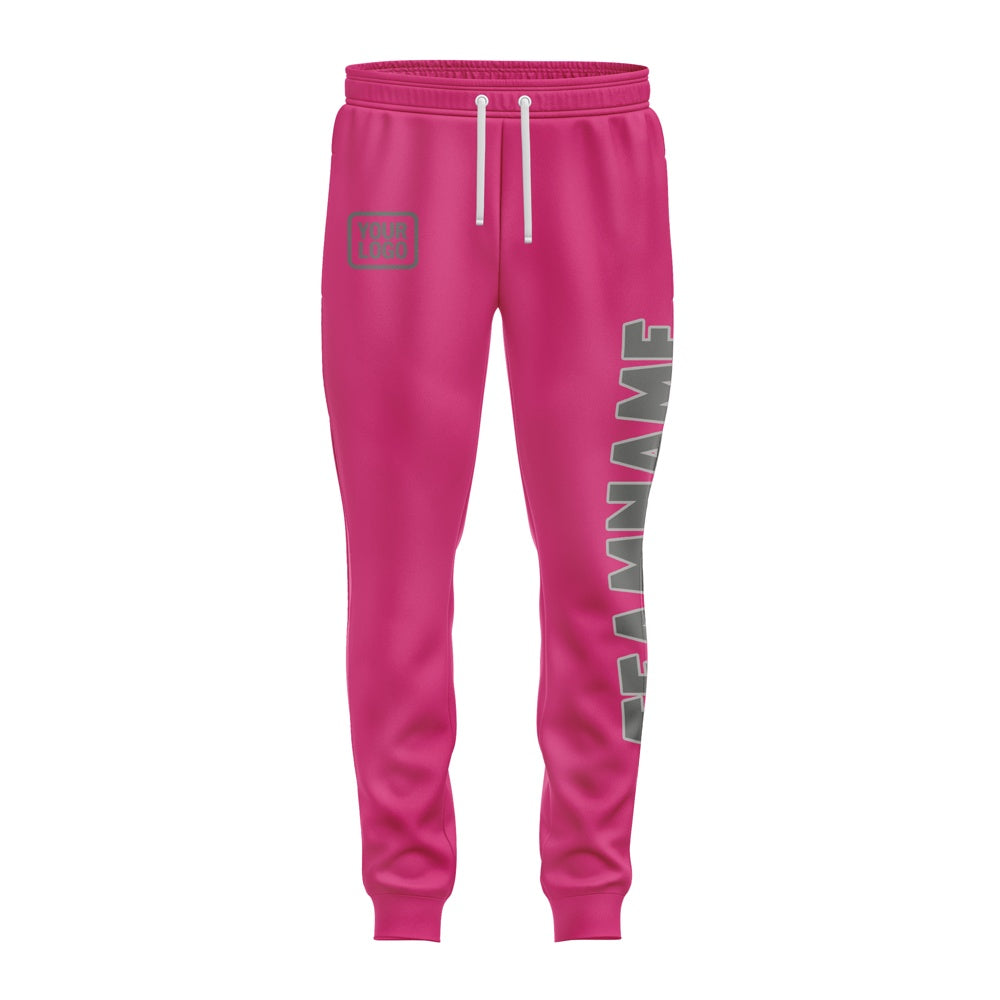 Custom Pink Dark Grey Pants