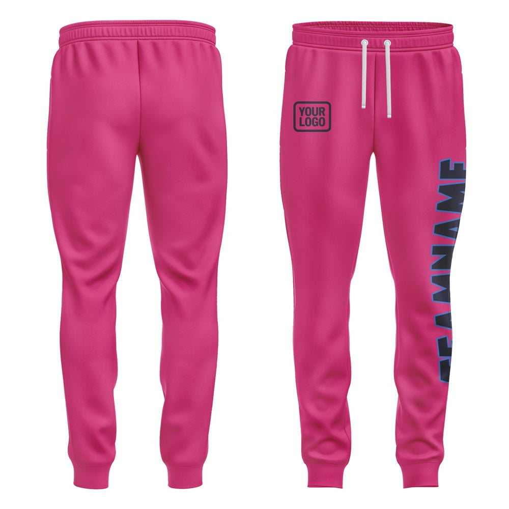Custom Pink Navy Pants