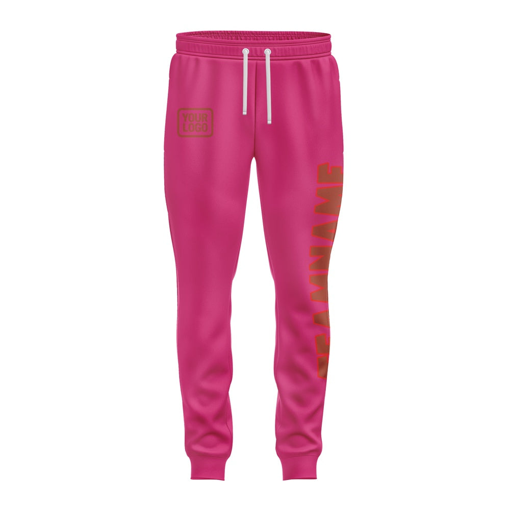 Custom Pink Coral Red Pants