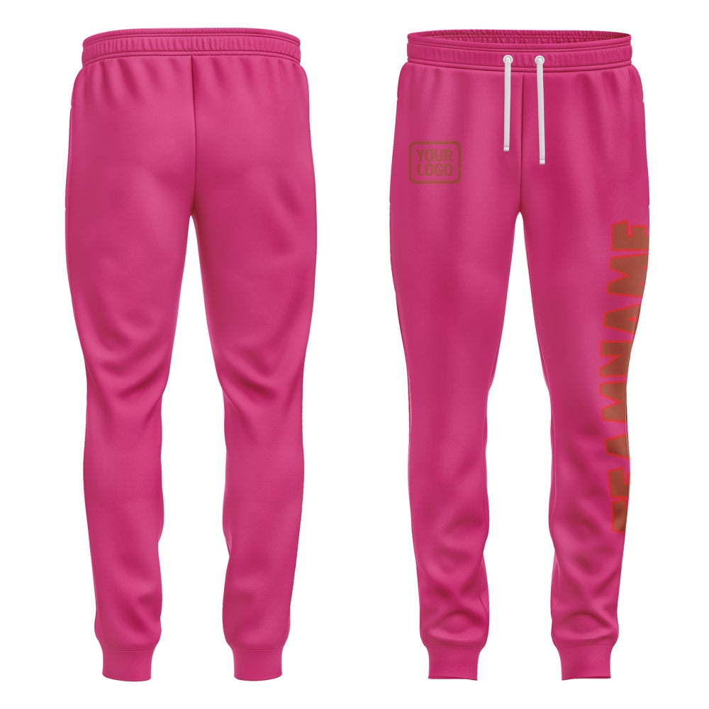 Custom Pink Coral Red Pants
