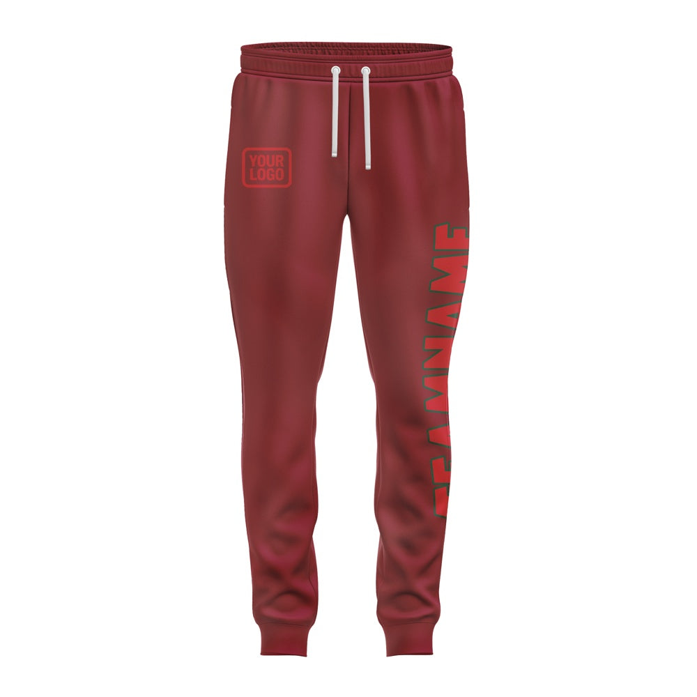 Custom Crimson Red Red Pants