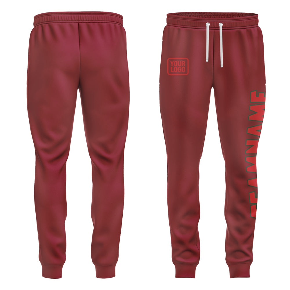 Custom Crimson Red Red Pants