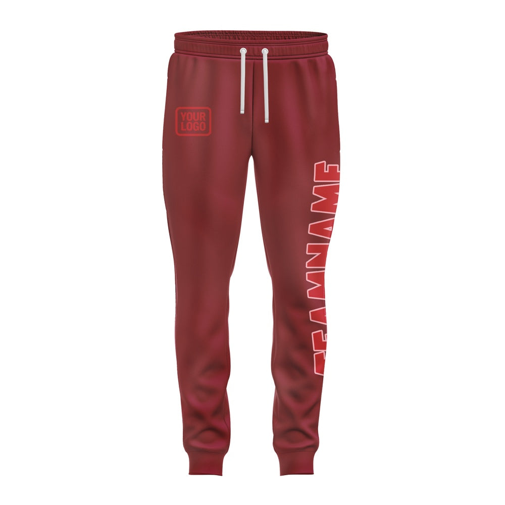 Custom Crimson Red Red Pants