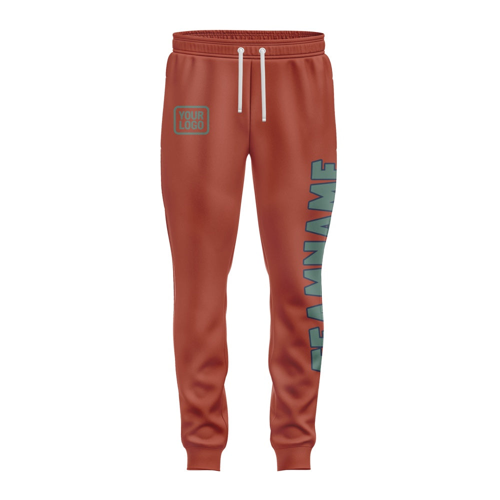Custom Coral Red Blue Green Pants