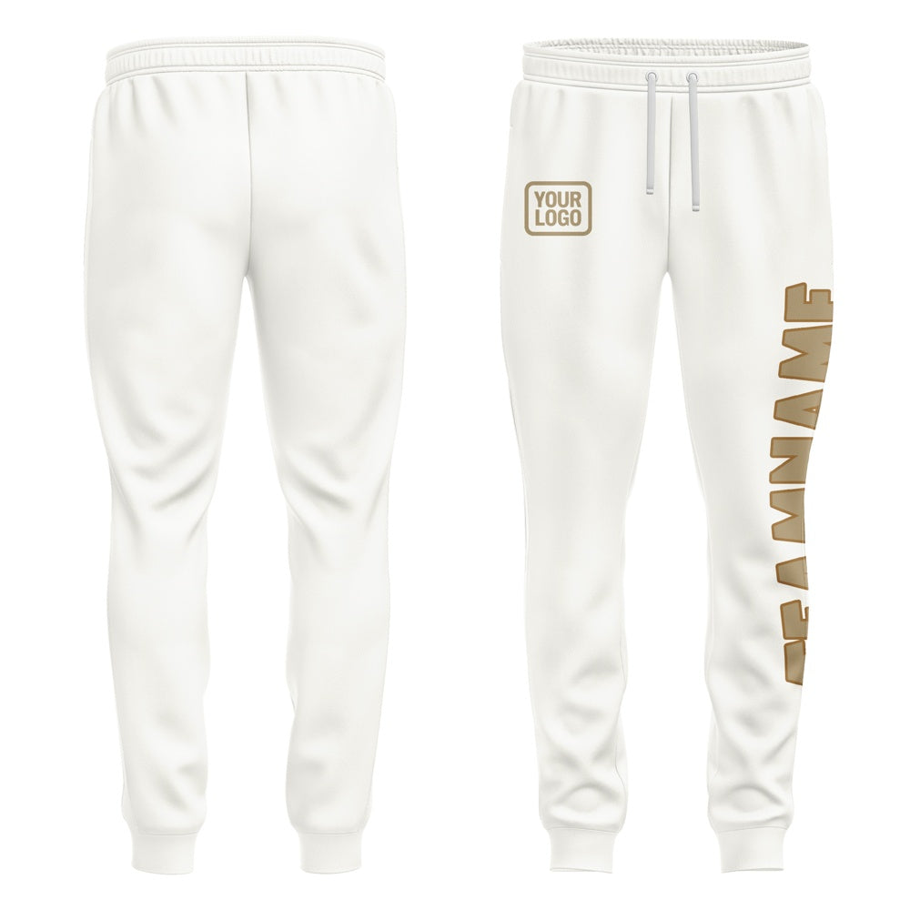 Custom White Light Khaki Pants