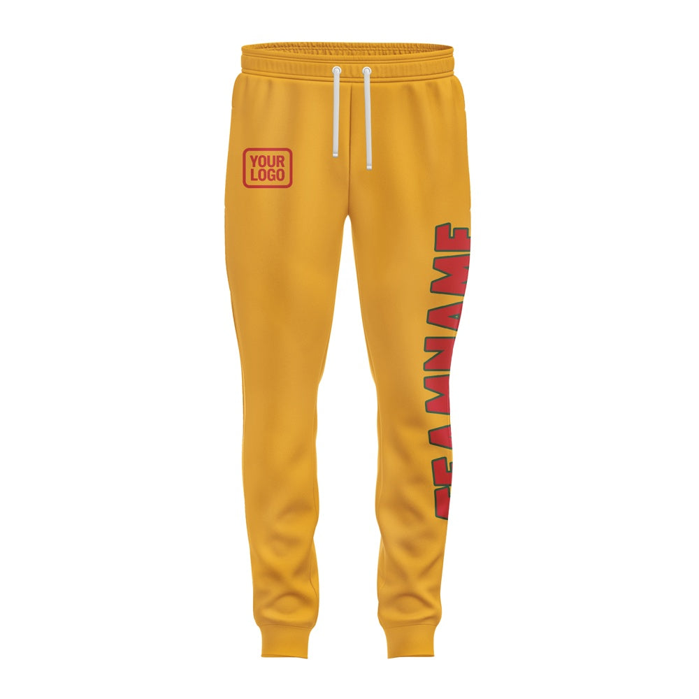 Custom Yellow Red Pants