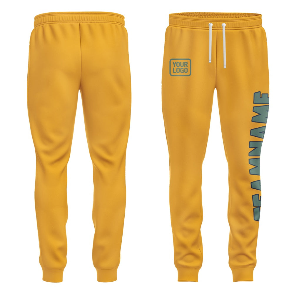 Custom Yellow Blue Green Pants