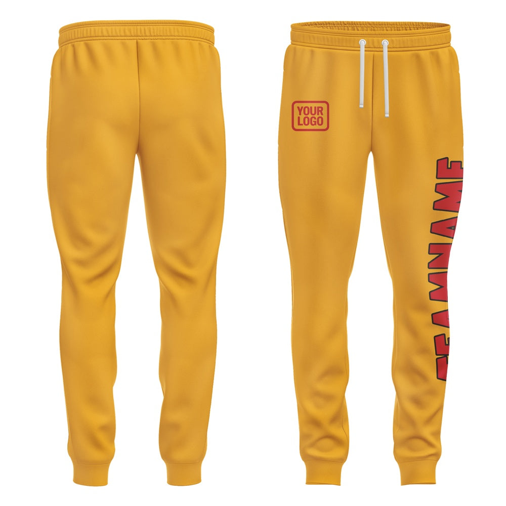 Custom Yellow Red Pants