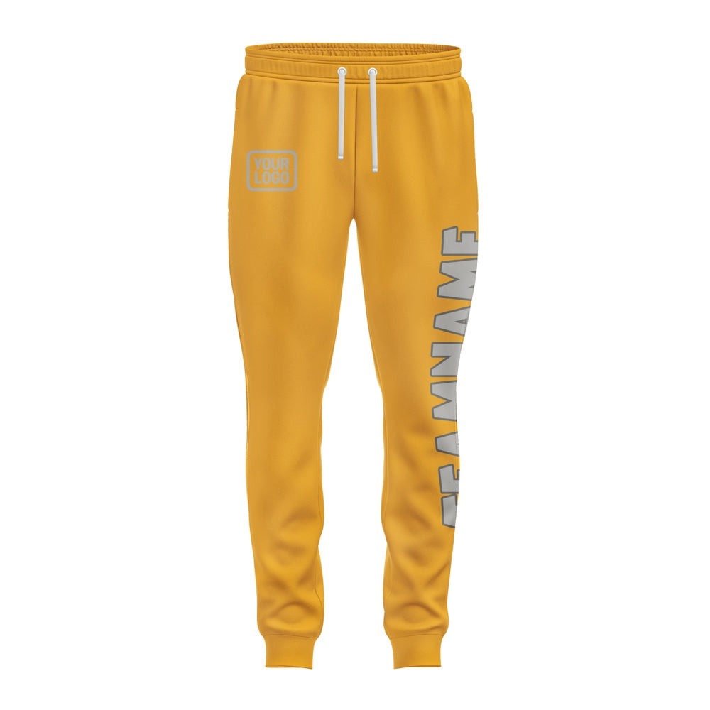 Custom Yellow Gray Pants
