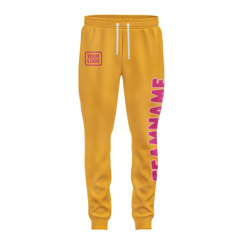 Custom Yellow Pink Pants