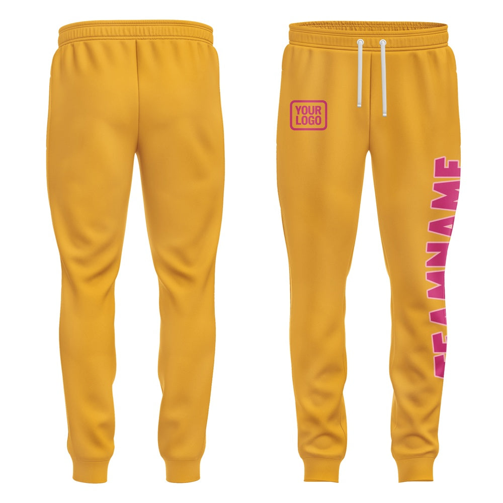 Custom Yellow Pink Pants