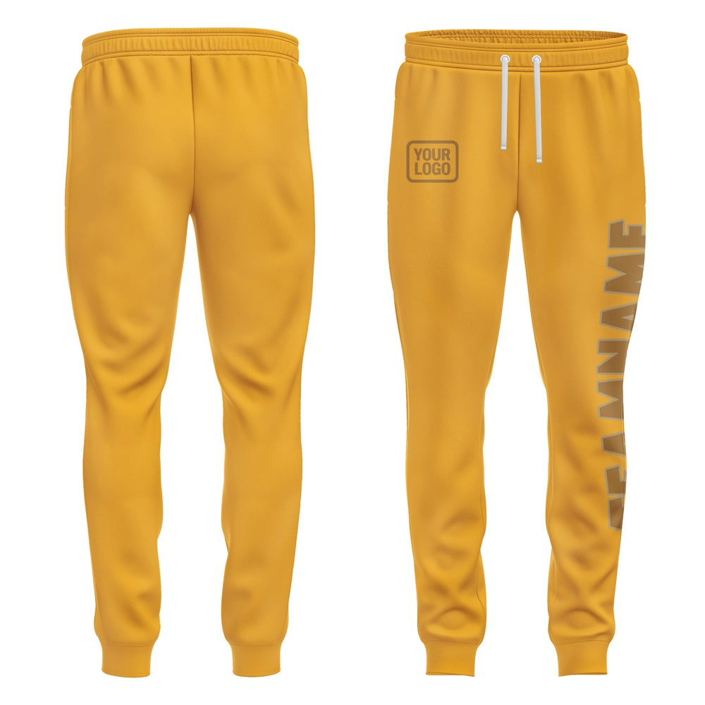 Custom Yellow Khaki Pants
