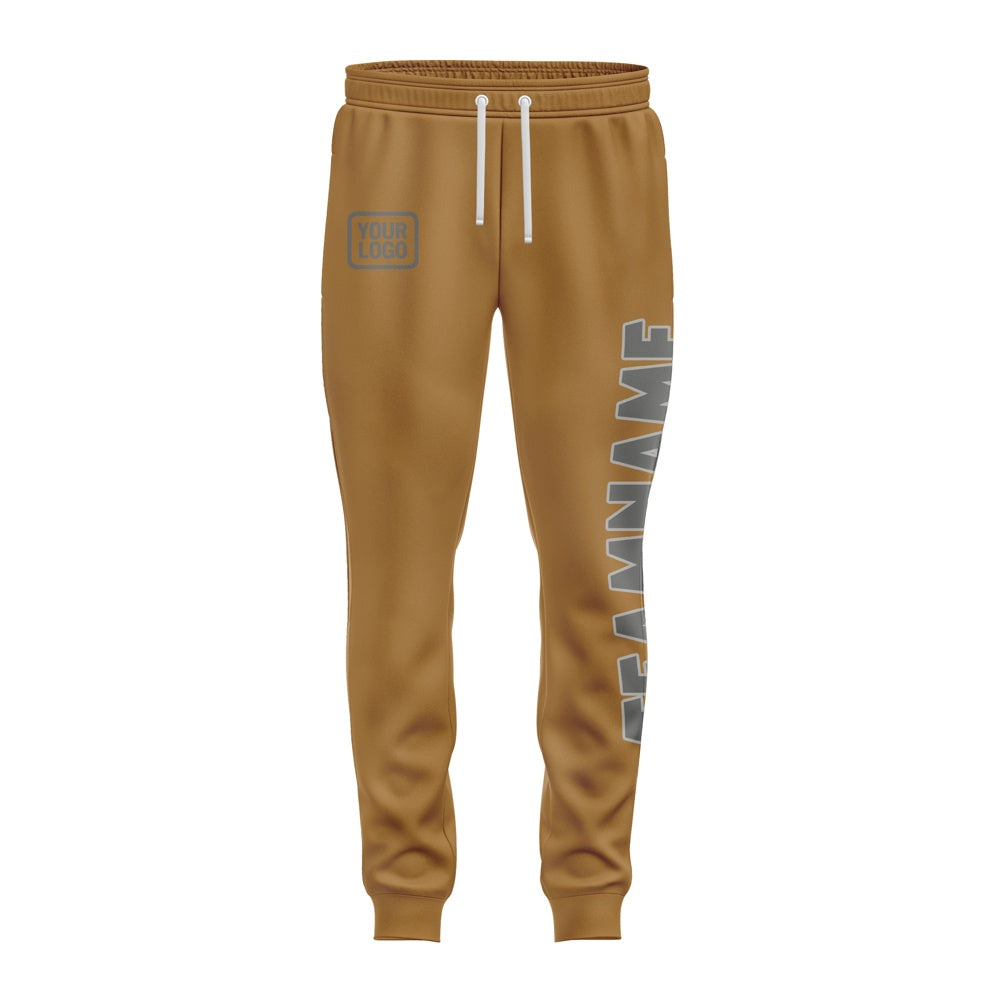 Custom Khaki Dark Grey Pants