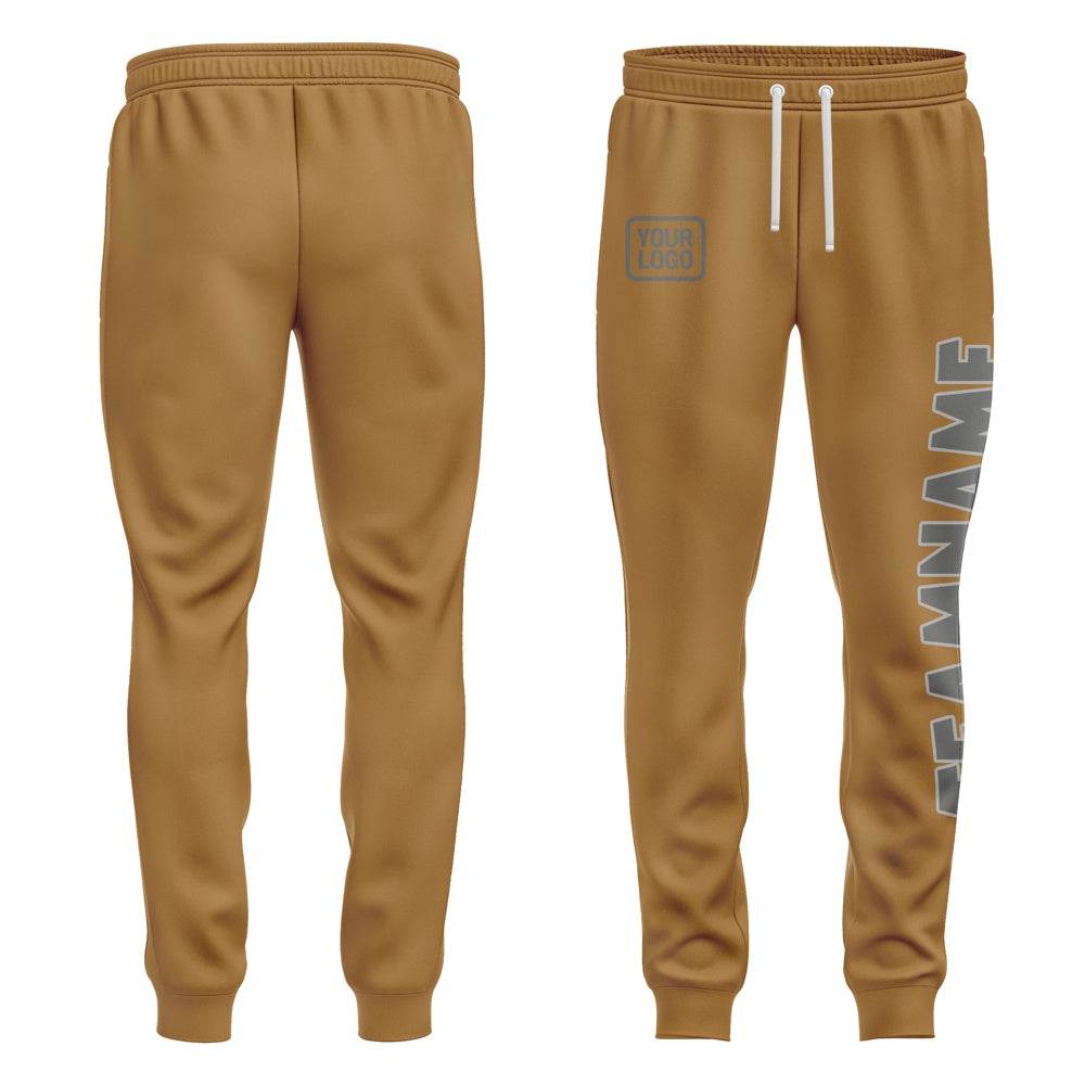 Custom Khaki Dark Grey Pants
