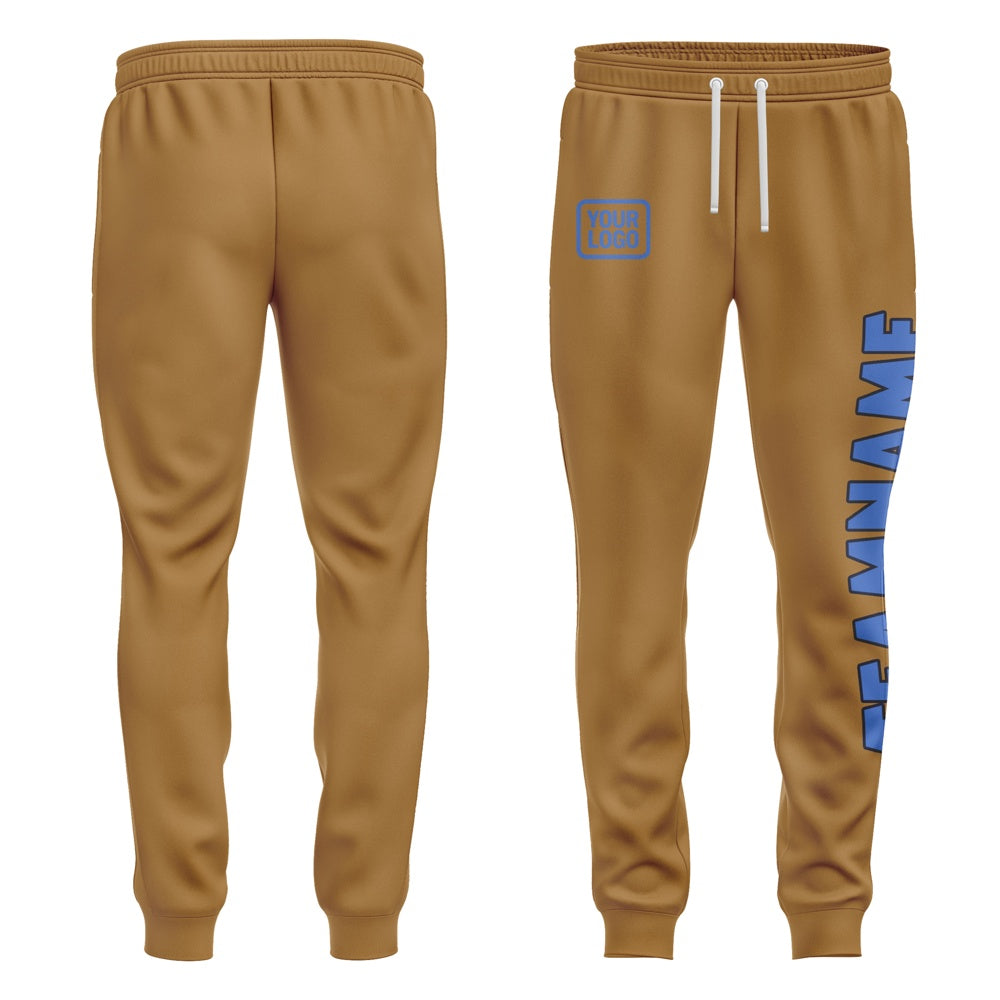 Custom Khaki Sky Blue Pants