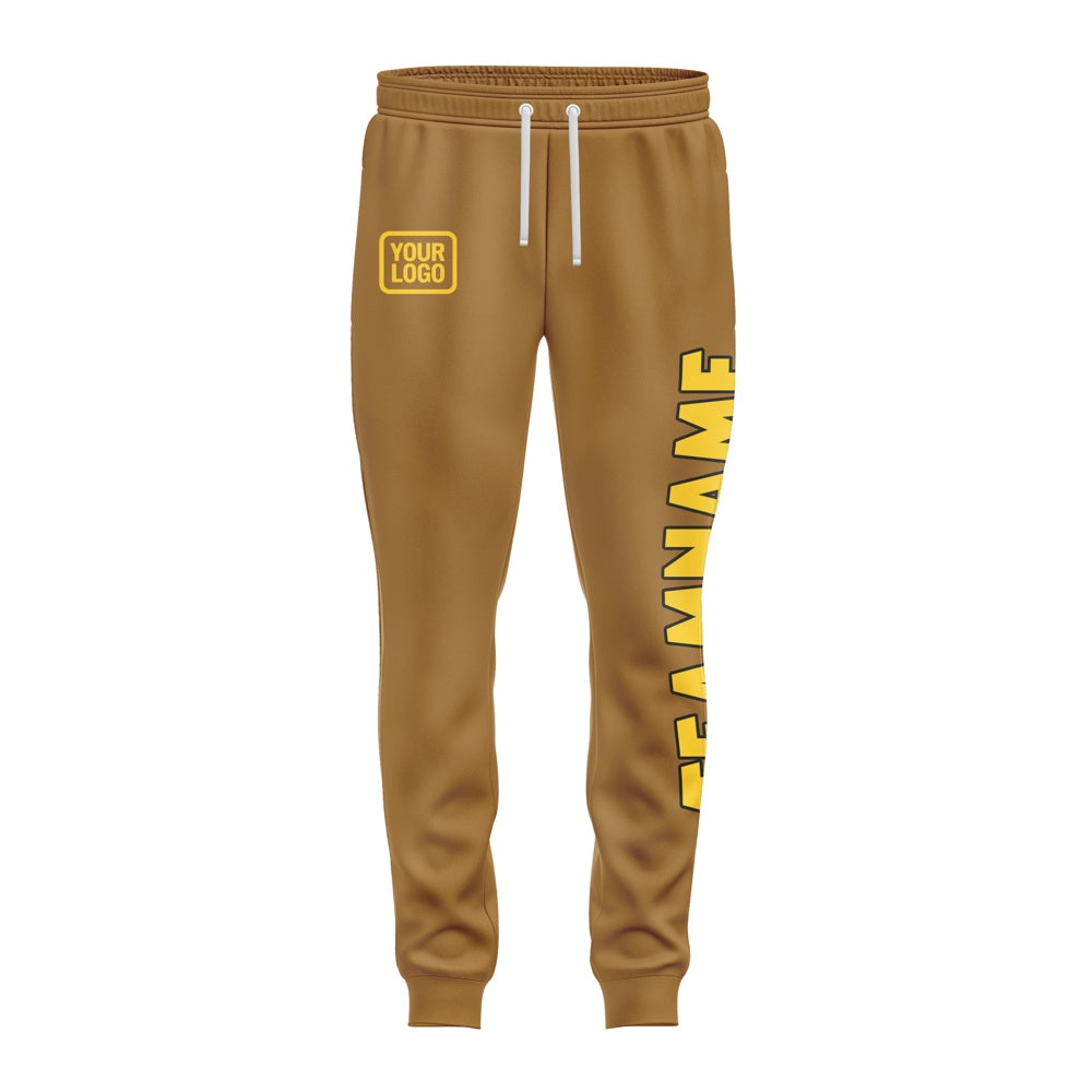 Custom Khaki Gold Pants