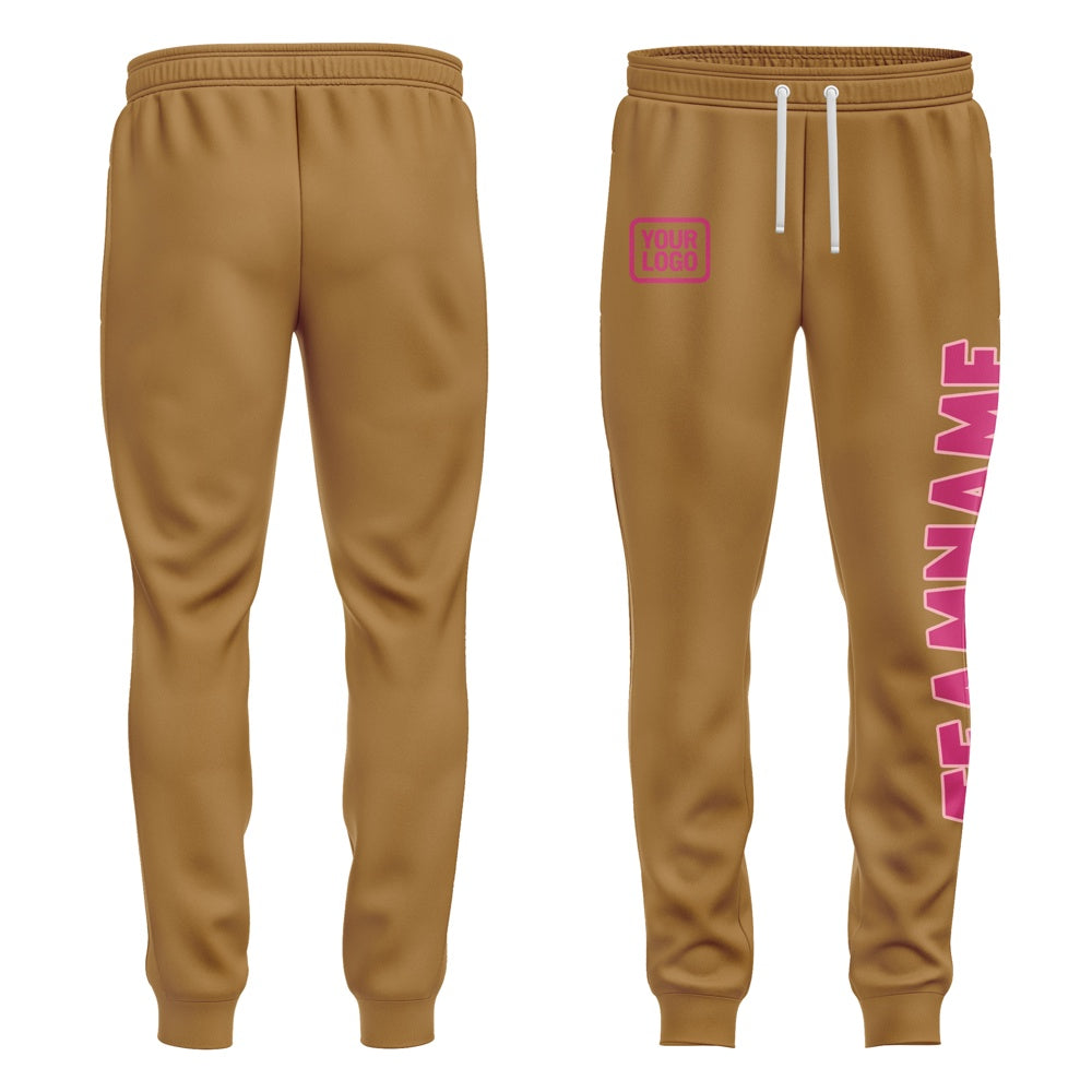 Custom Khaki Pink Pants