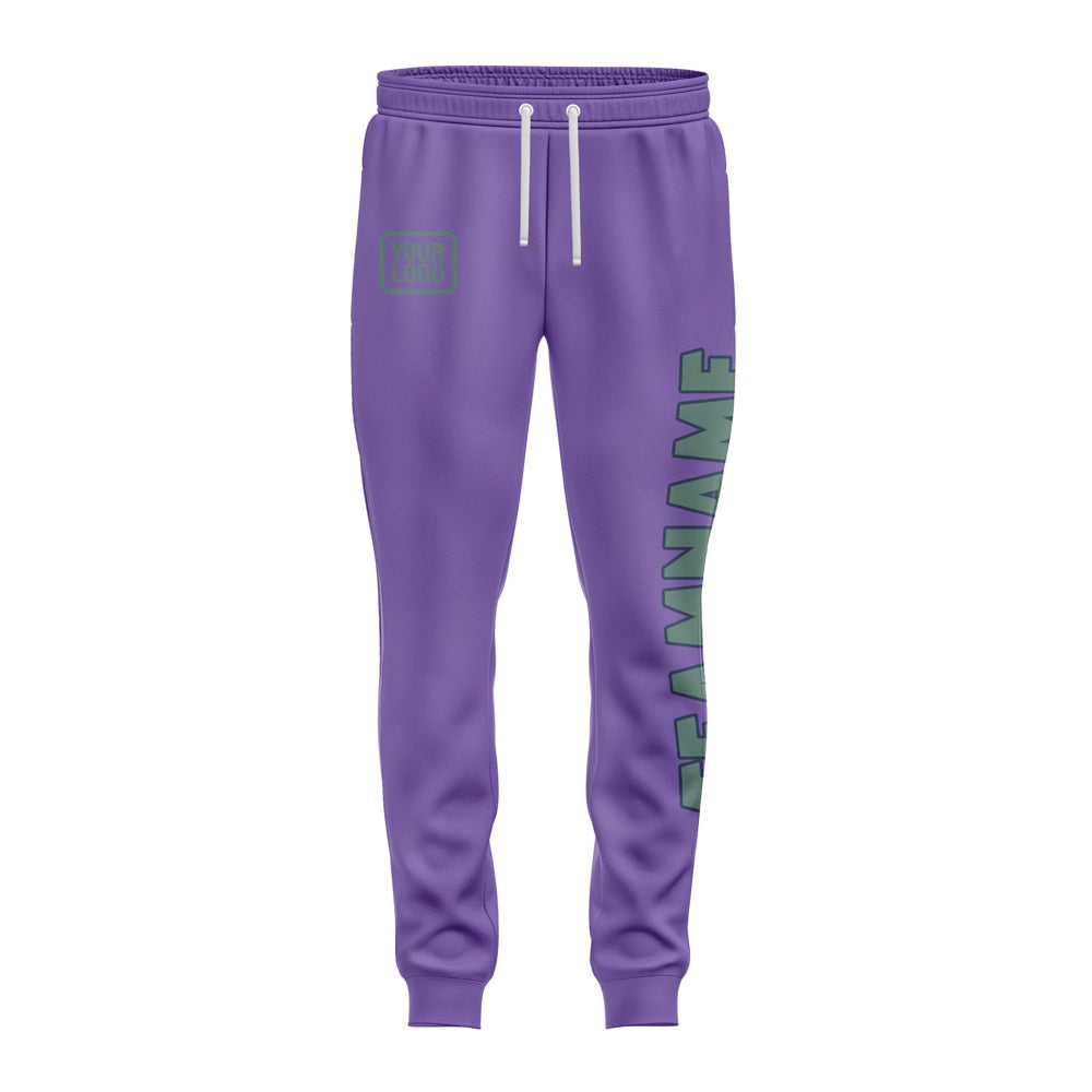 Custom Light Purple Blue Green Pants