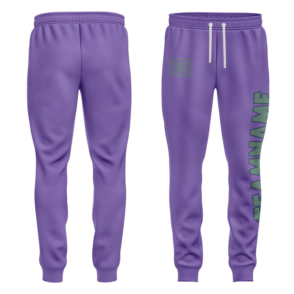 Custom Light Purple Blue Green Pants
