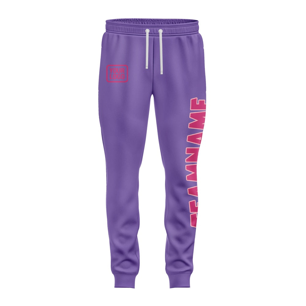 Custom Light Purple Pink Pants