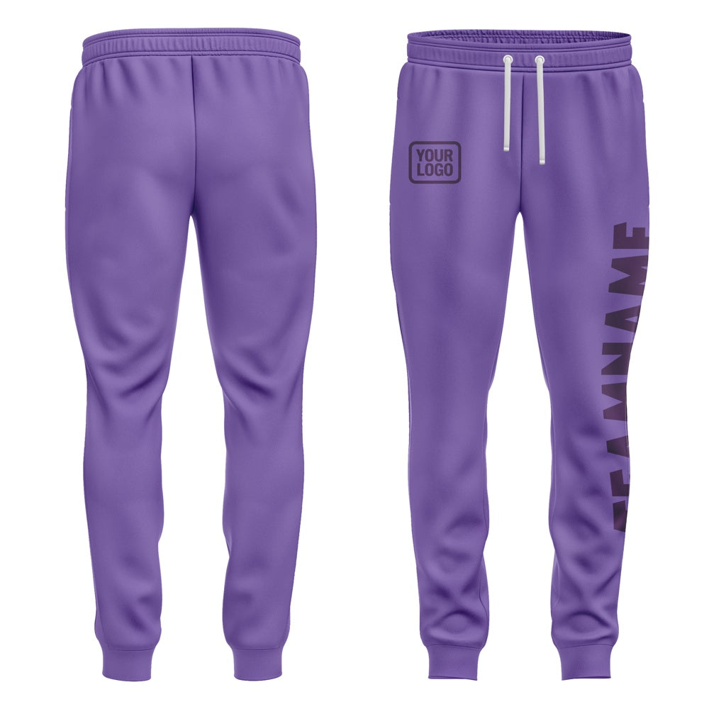 Custom Light Purple Purple Pants