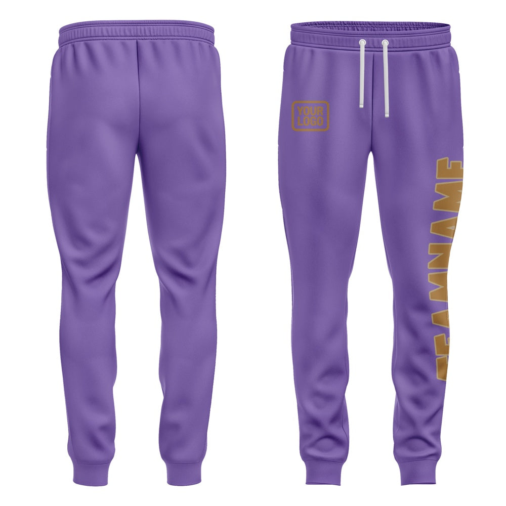 Custom Light Purple Khaki Pants