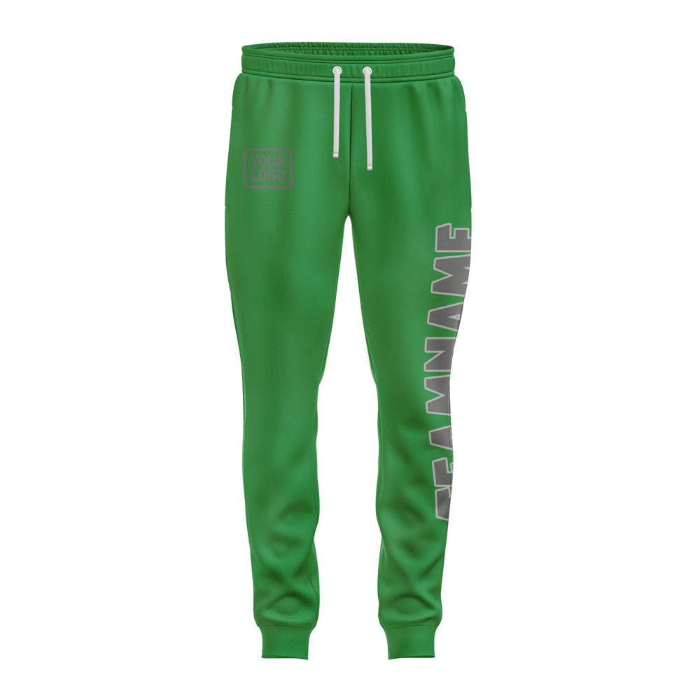 Custom Emerald Green Dark Grey Pants