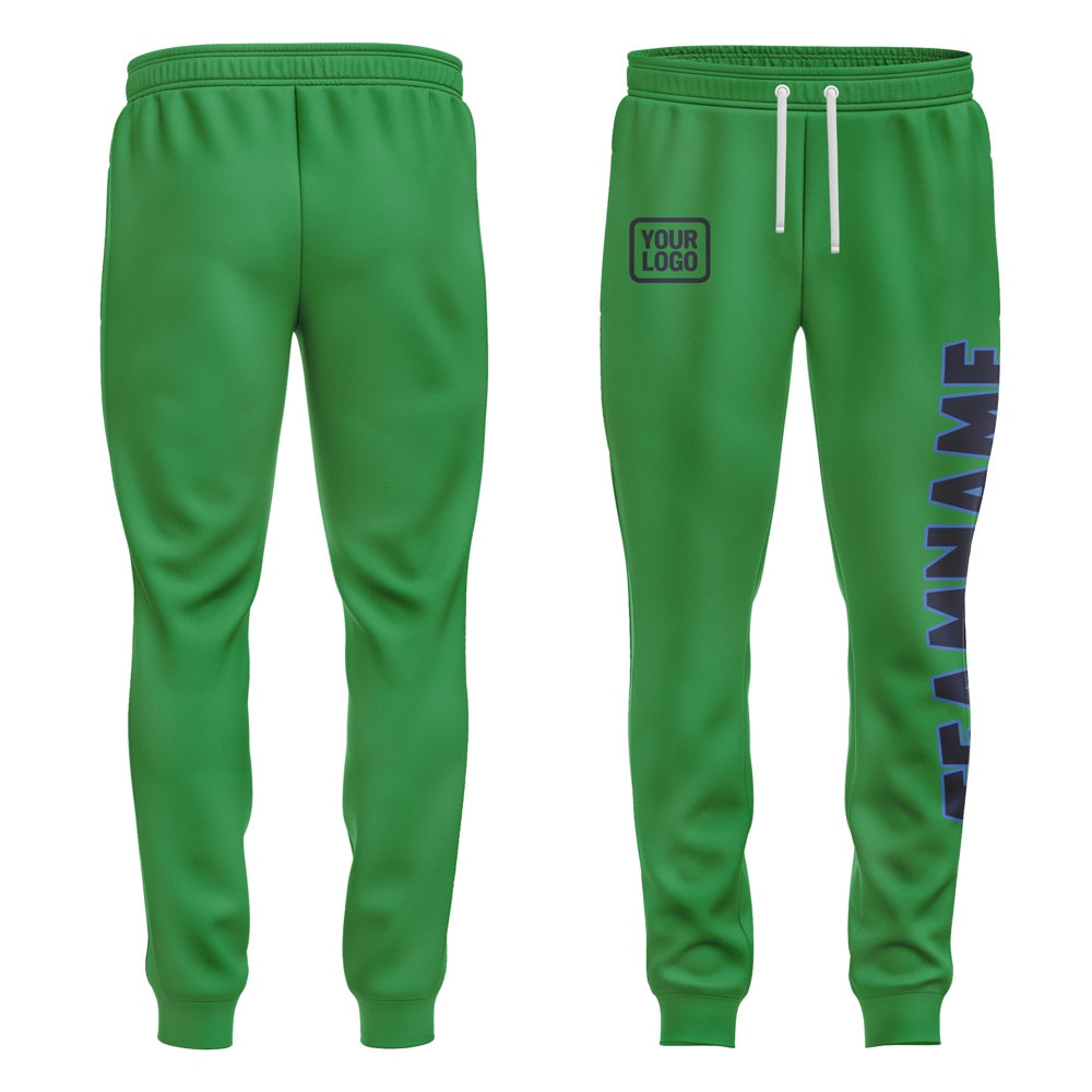 Custom Emerald Green Navy Pants