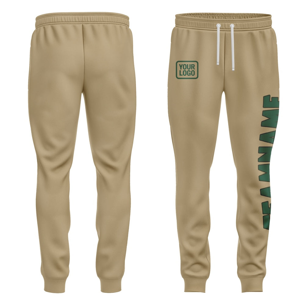 Custom Light Khaki Green Pants