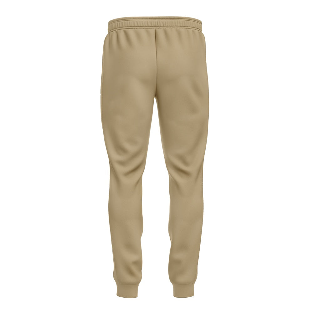 Custom Light Khaki Dark Grey Pants