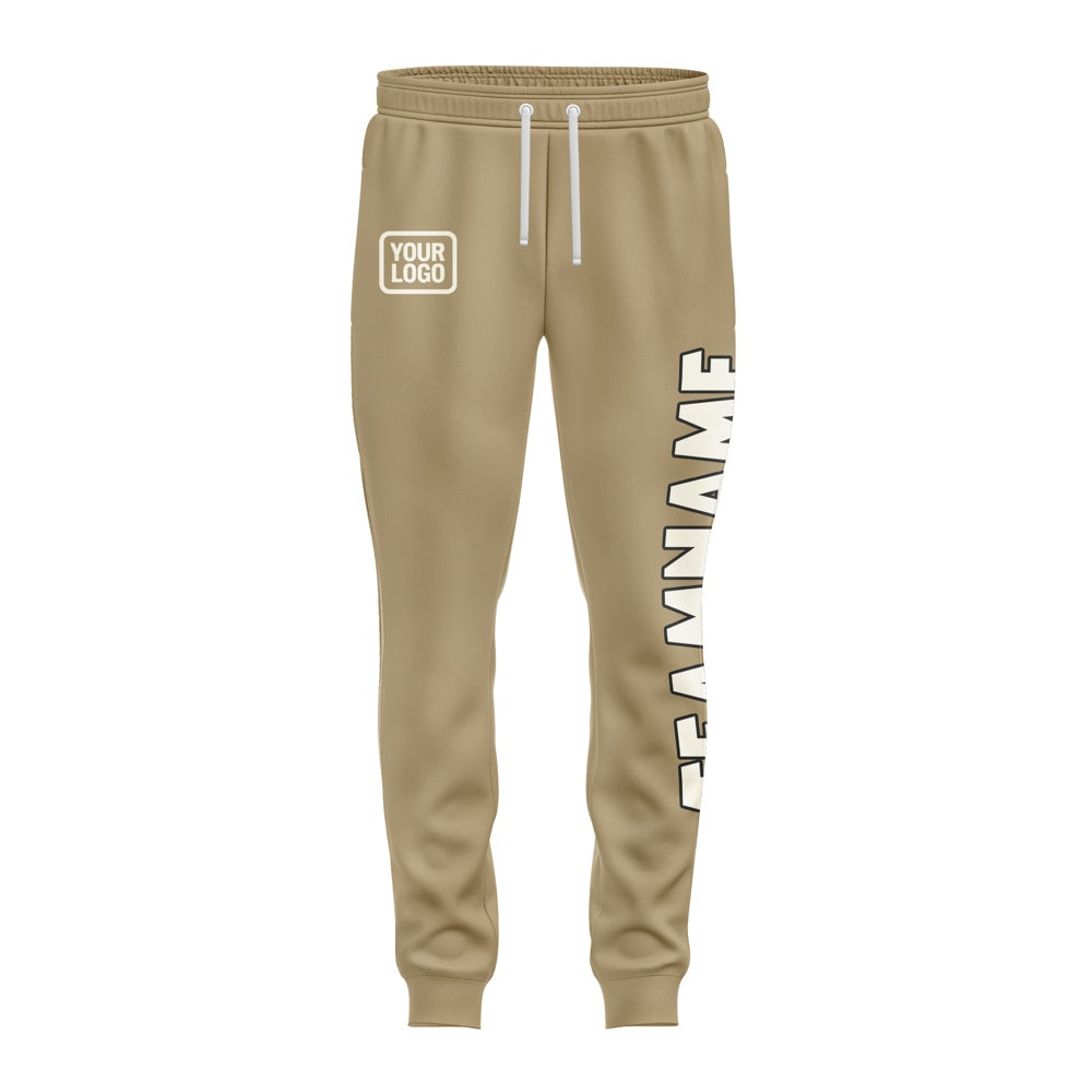 Custom Light Khaki Cream Pants