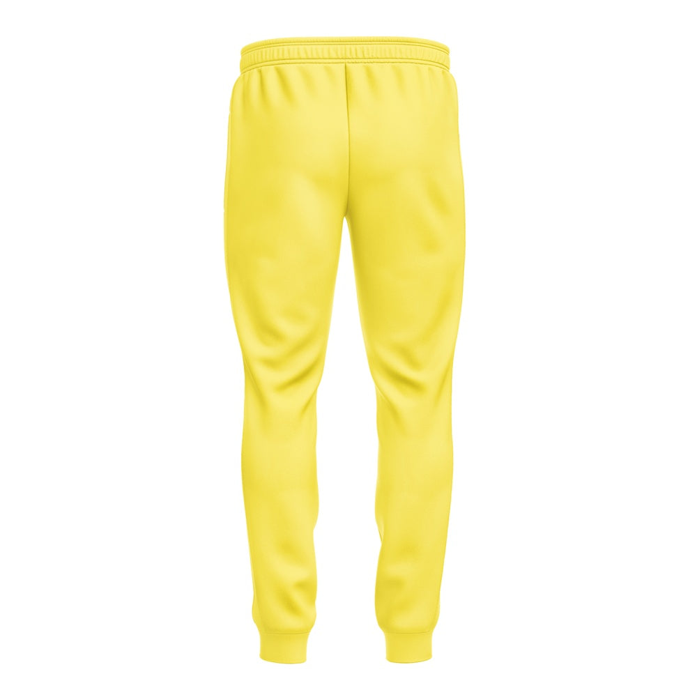 Custom Light Yellow Blue Green Pants