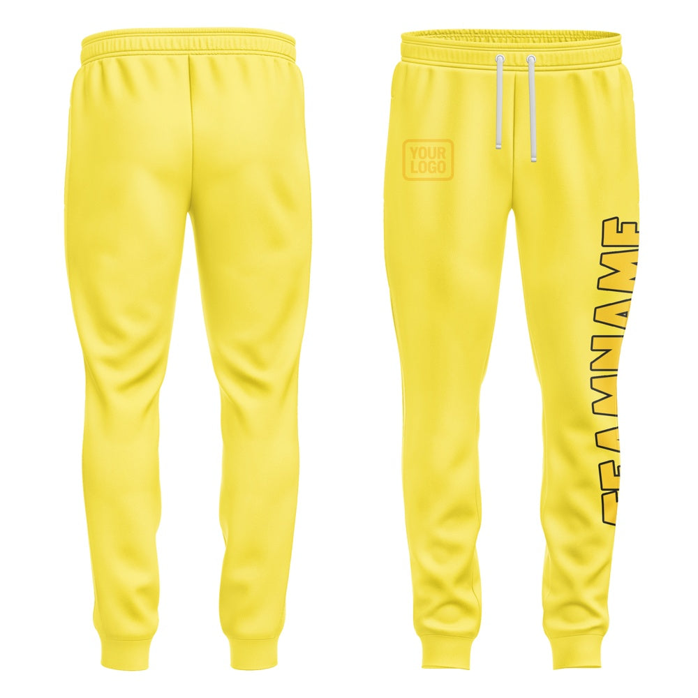 Custom Light Yellow Gold Pants