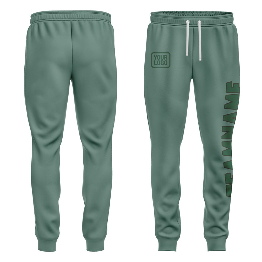 Custom Blue Green Green Pants