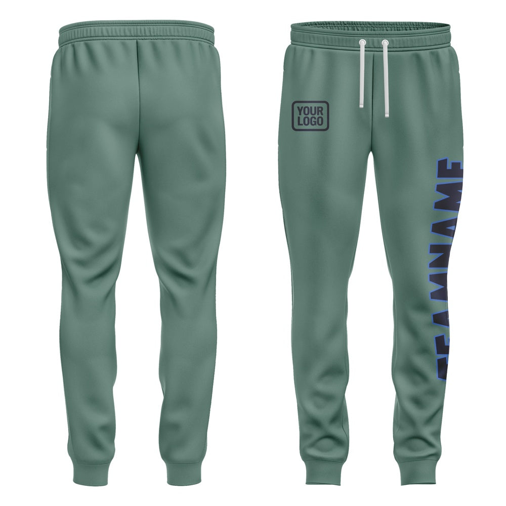 Custom Blue Green Navy Pants