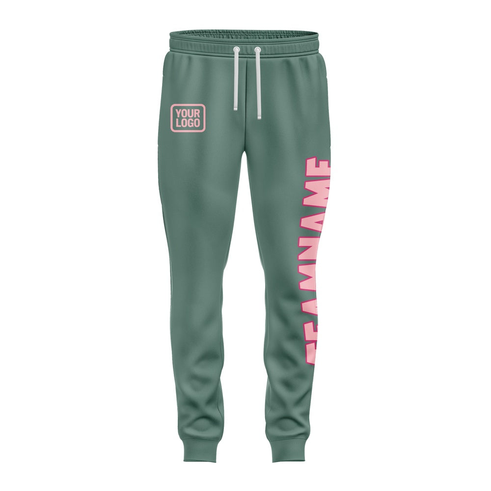 Custom Blue Green Light Pink Pants