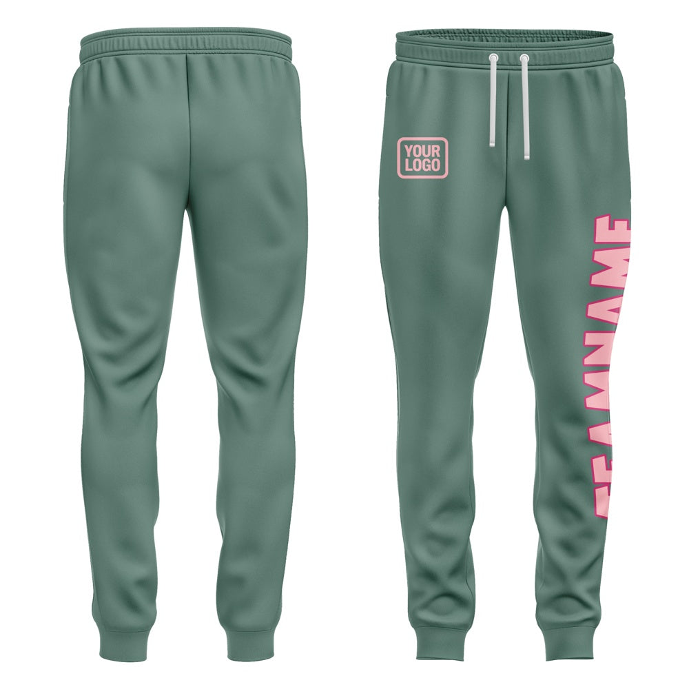 Custom Blue Green Light Pink Pants