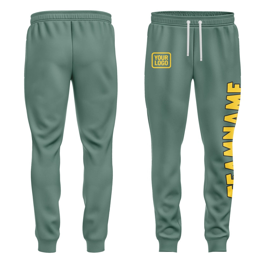 Custom Blue Green Gold Pants