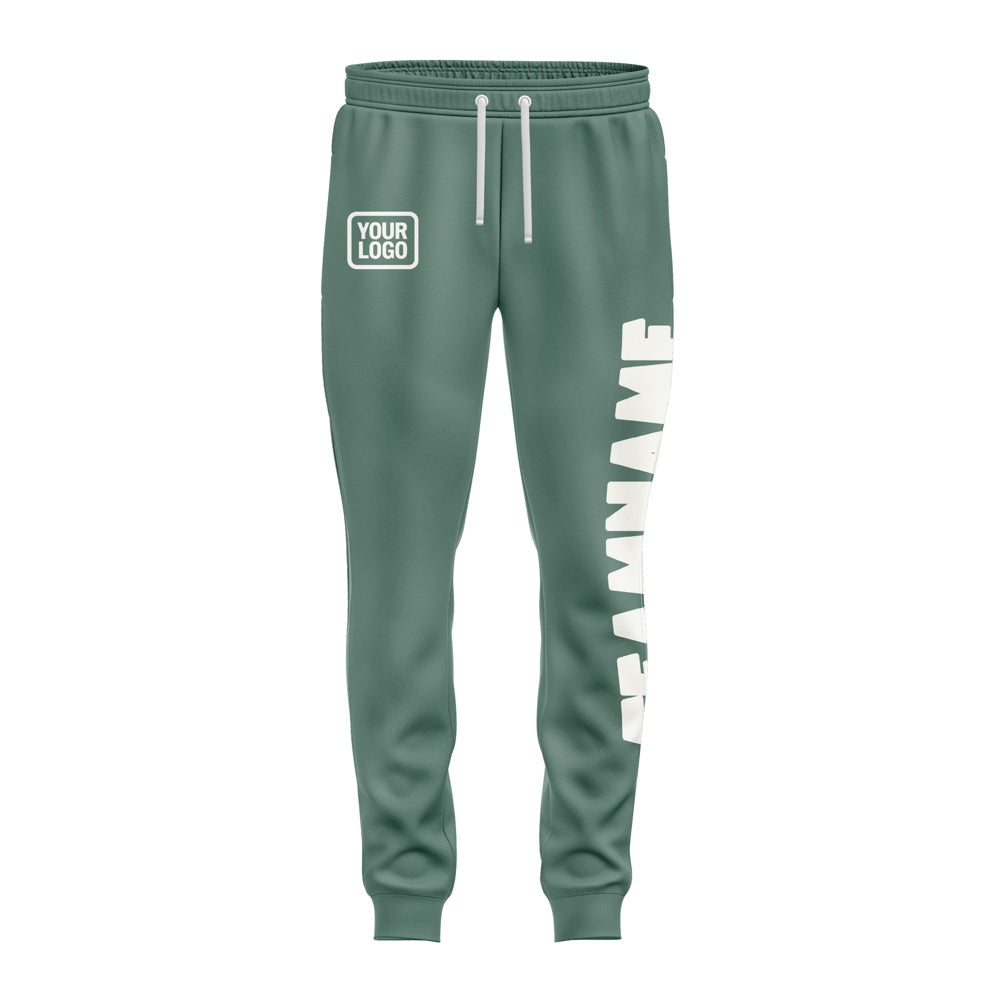 Custom Blue Green White Pants