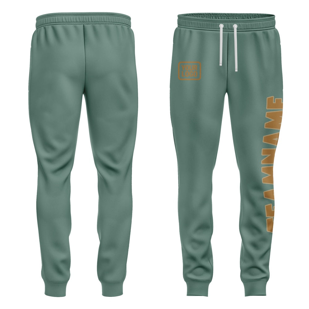 Custom Blue Green Khaki Pants