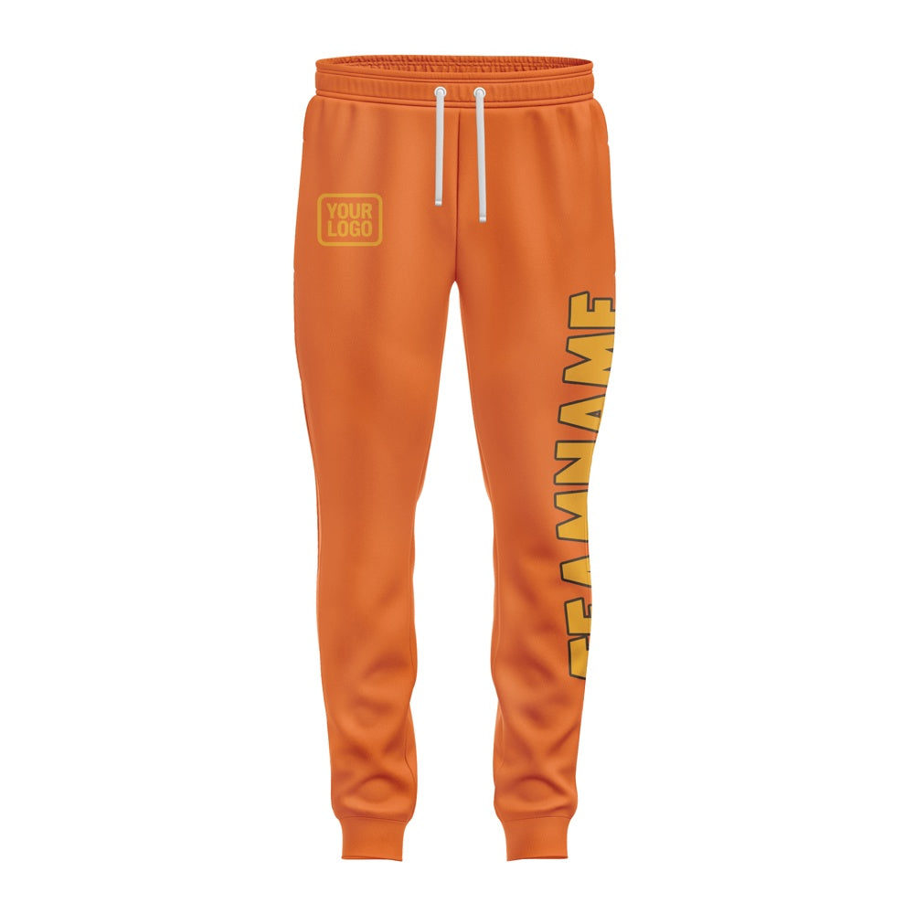 Custom Orange Yellow Pants