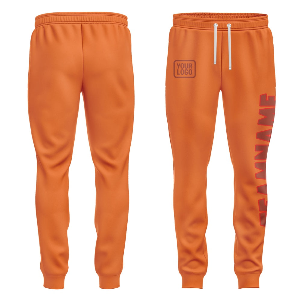 Custom Orange Coral Red Pants