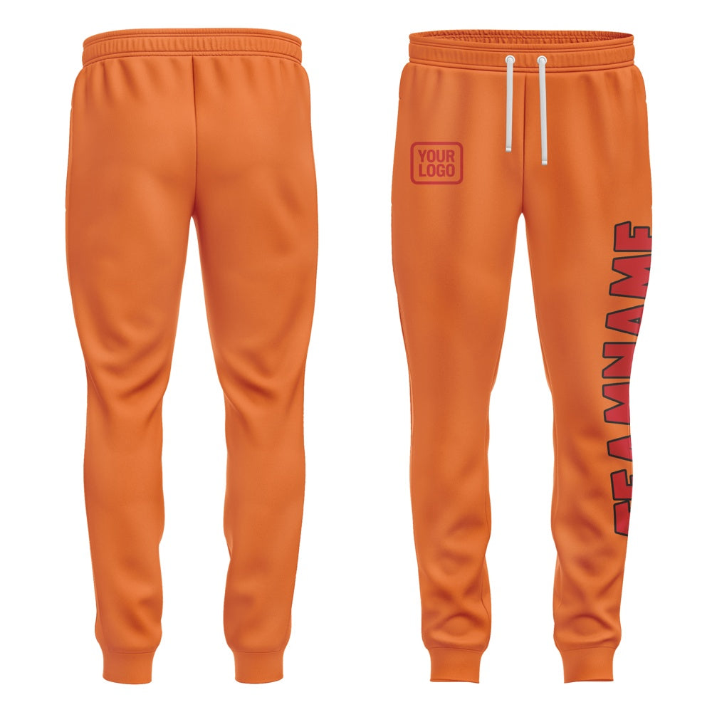 Custom Orange Red Pants