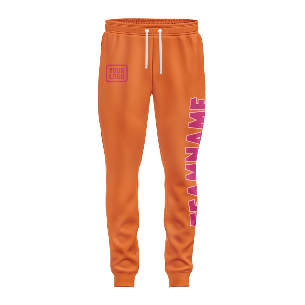 Custom Orange Pink Pants