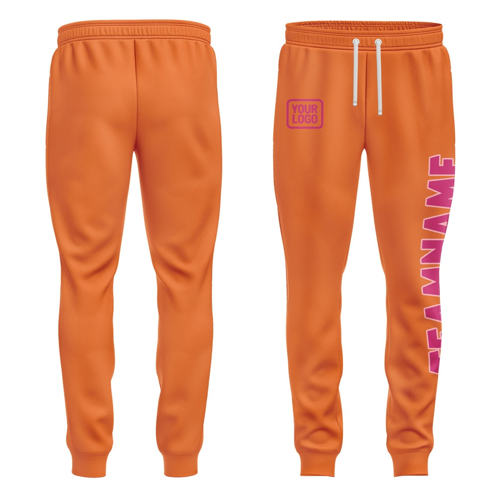 Custom Orange Pink Pants