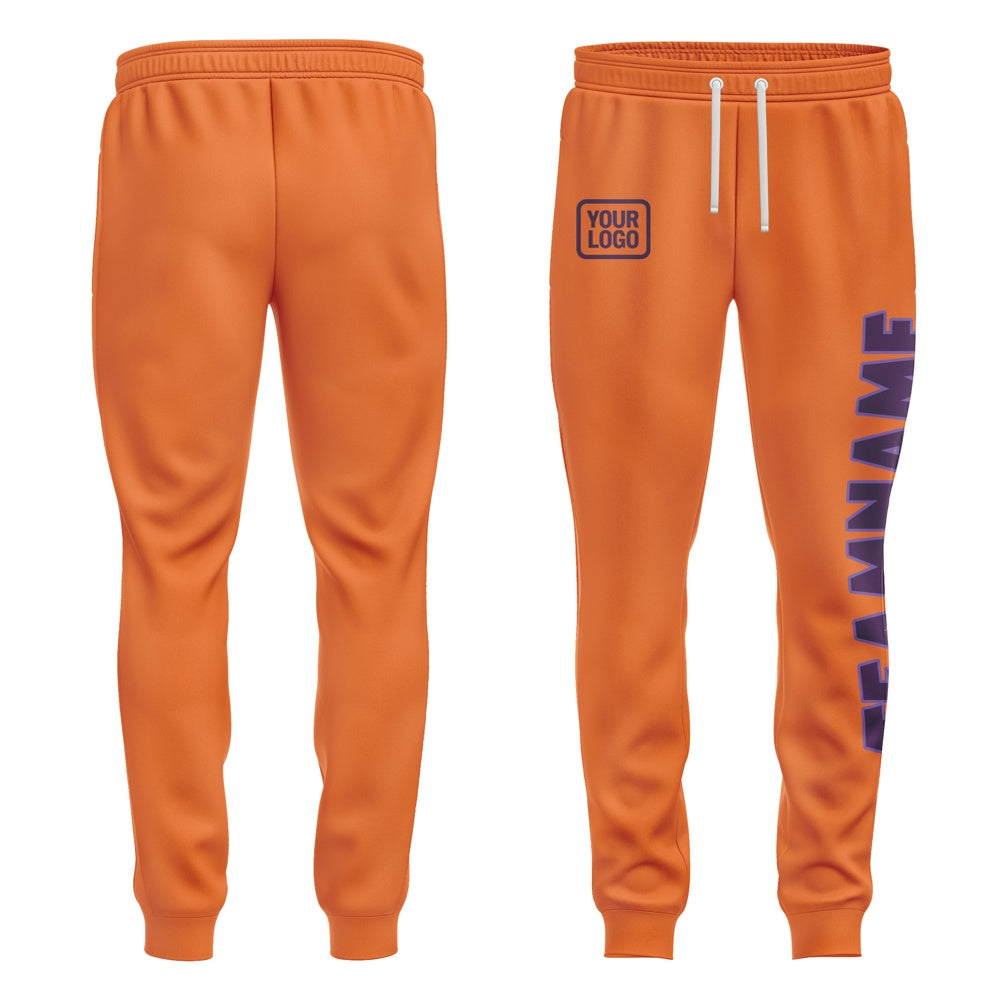 Custom Orange Purple Pants
