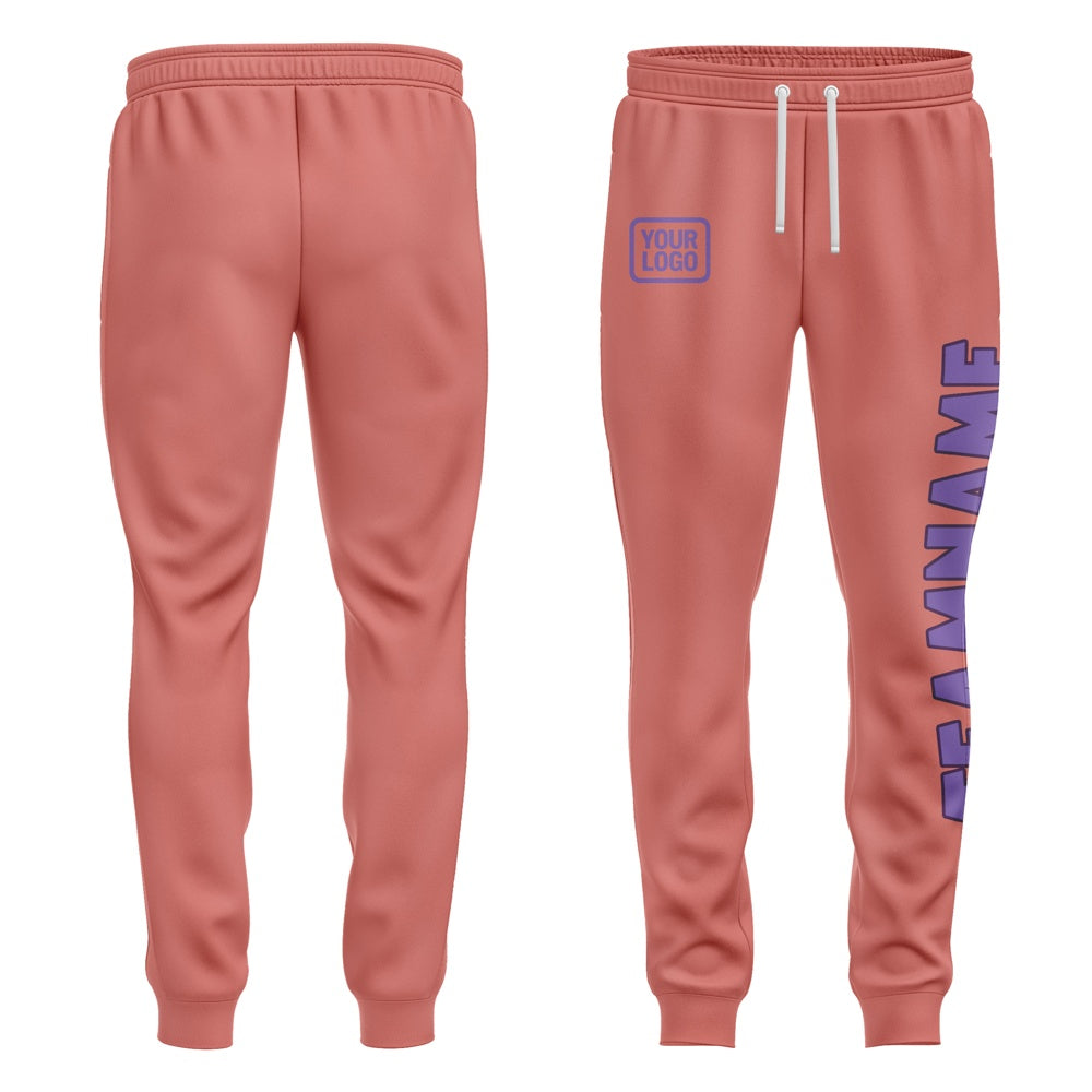 Custom Copper Rose Light Purple Pants