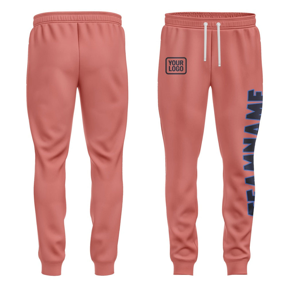 Custom Copper Rose Navy Pants