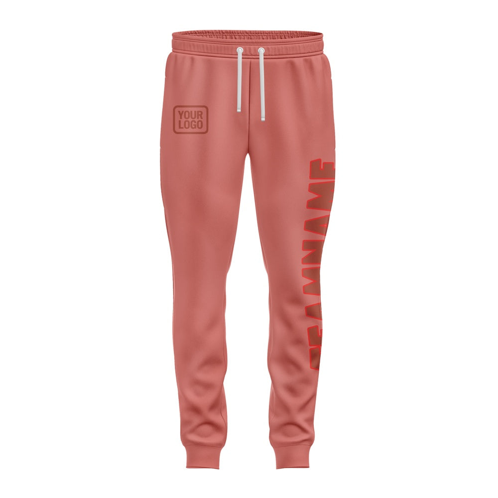 Custom Copper Rose Coral Red Pants